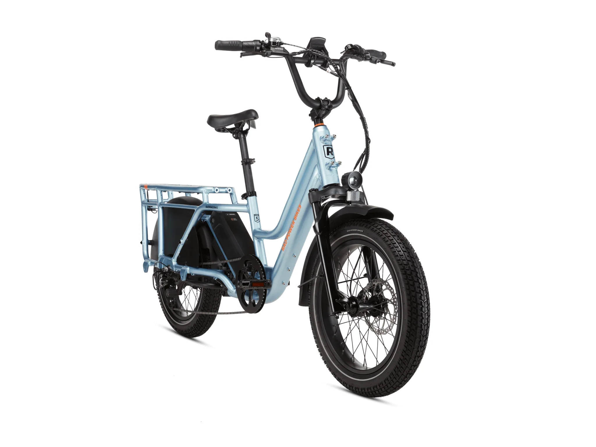 Rad Power Bikes RadWagon 5 Electric Cargo Bike view 2